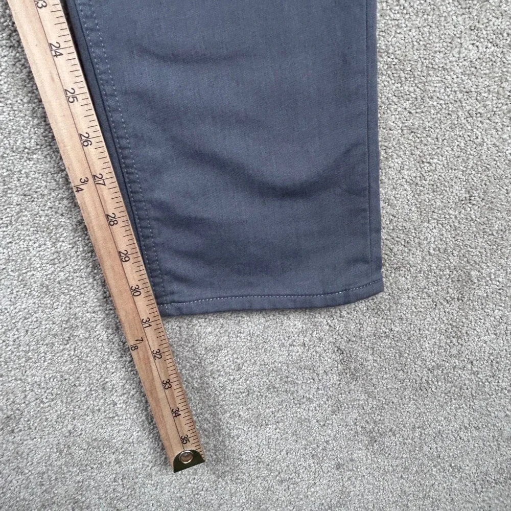 Banana Republic Traveler Pants Mens 30x32 Slim Fit Gray 5-Pocket Stretch Chino